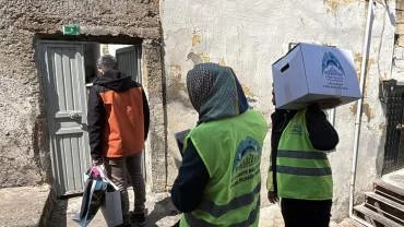 Evi Yanan Aileye Eyyübiye Belediyesi Sahip Çıktı