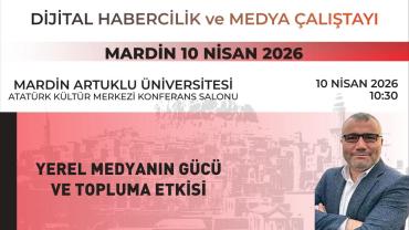 Gazeteci Mehmet Yetim Mardin’de Öğrencilerle Buluşacak