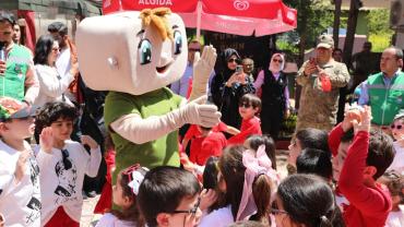 Haliliye’de Minikler 23 Nisan Coşkusunu Yaşadı