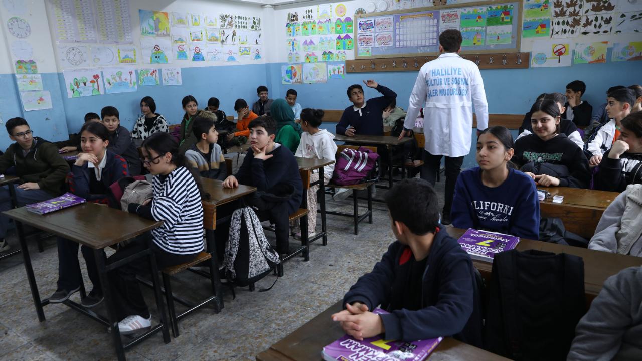 Haliliye’de Öğrencilere Sağlıklı Gelecek İçin Eğitim