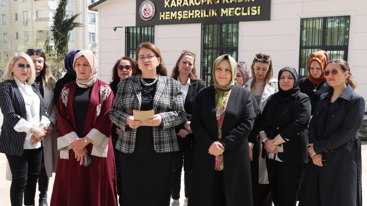 Karaköprü’den Şiddete Kınama!