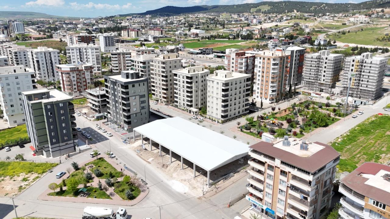 Karaköprü’ye Son Bir Yılda Üçüncü Modern Semt Pazarı Yapılıyor