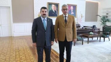 Milletvekili İbrahim Eyyüpoğlu’ndan Sağlık Bakanı Kemal Memişoğlu’na Ziyaret