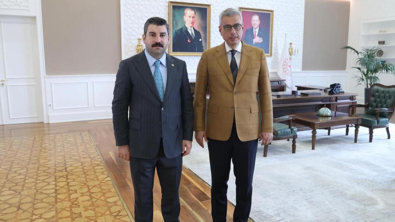 Milletvekili İbrahim Eyyüpoğlu’ndan Sağlık Bakanı Kemal Memişoğlu’na Ziyaret