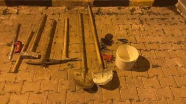 Şanlıurfa’da Kaçak Kazıya Suçüstü: 5 Şüpheli Yakalandı