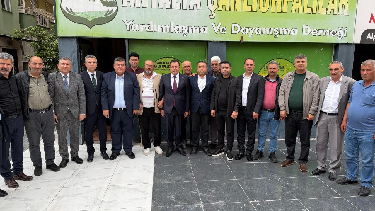 ŞUTSO Başkanı Mehmet Yetim’den Antalya’da Anlamlı Ziyaret