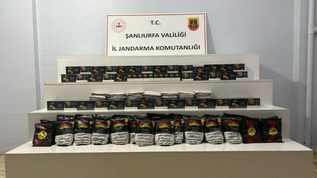 Viranşehir’de Kaçak Tütün Operasyonu: 82 Kilo Nargile Tütünü Ele Geçirildi