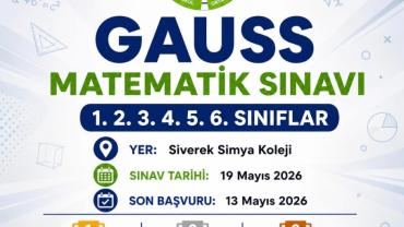 Siverek’te “Gauss Matematik Sınavı” Heyecanı Başlıyor