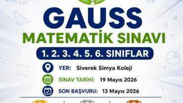 Siverek’te “Gauss Matematik Sınavı” Heyecanı Başlıyor