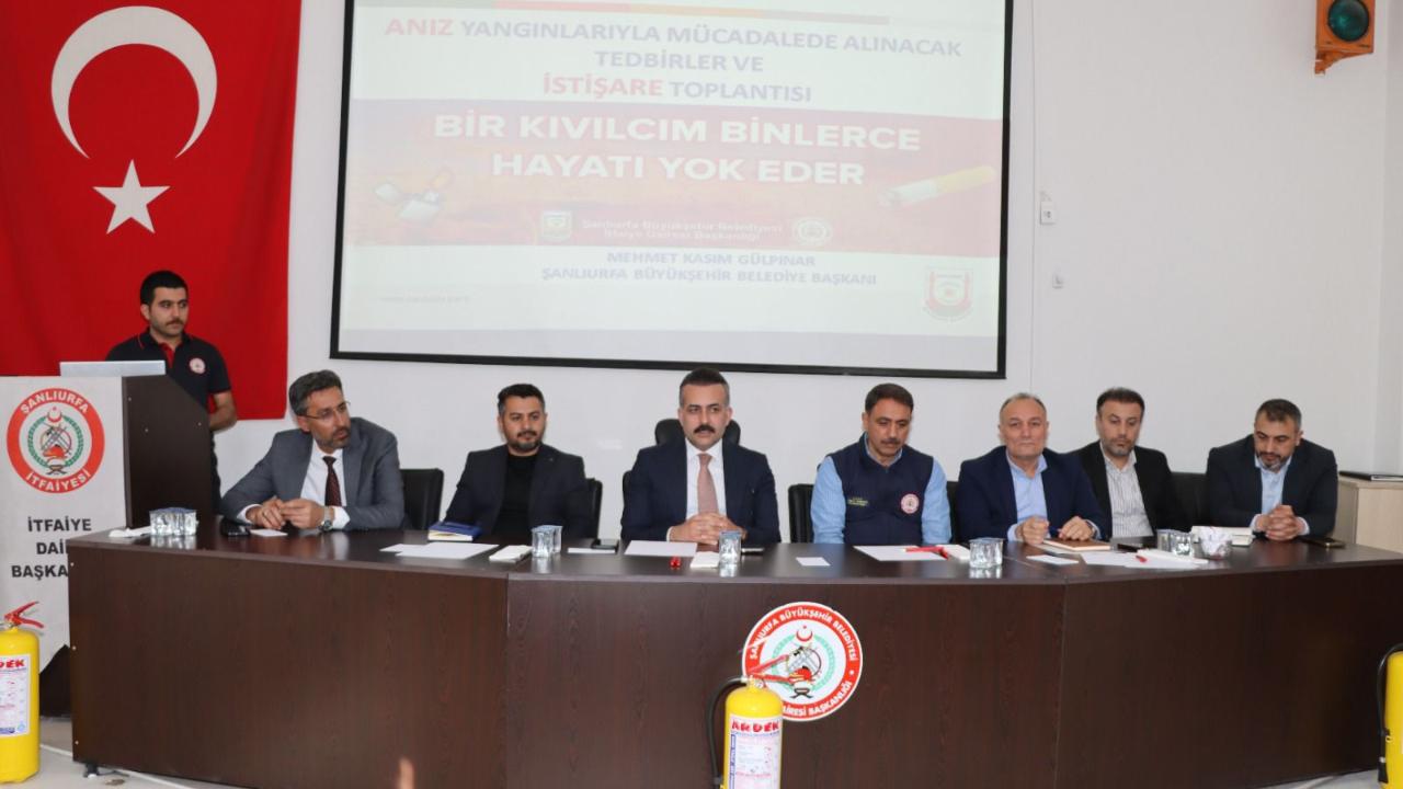 Şanlıurfa Büyükşehir Belediyesi Anız Yangınlarına Karşı Teyakkuzda