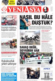 Yeni Asya Gazetesi Gazete Manşeti