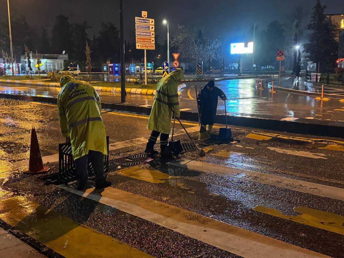 Eyyübiye'de Tüm Ekipler Sahada