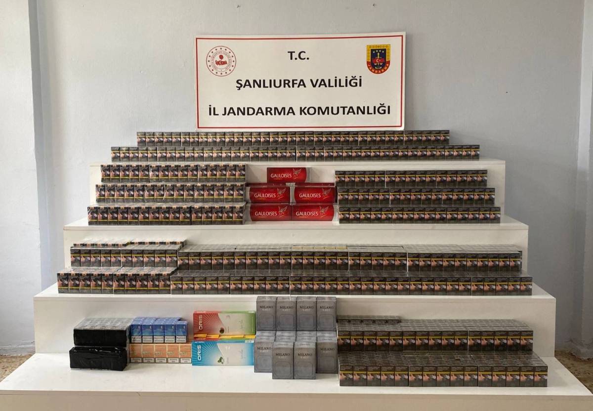 Viranşehir’de Kaçak Sigara Operasyonu: 29 Gözaltı